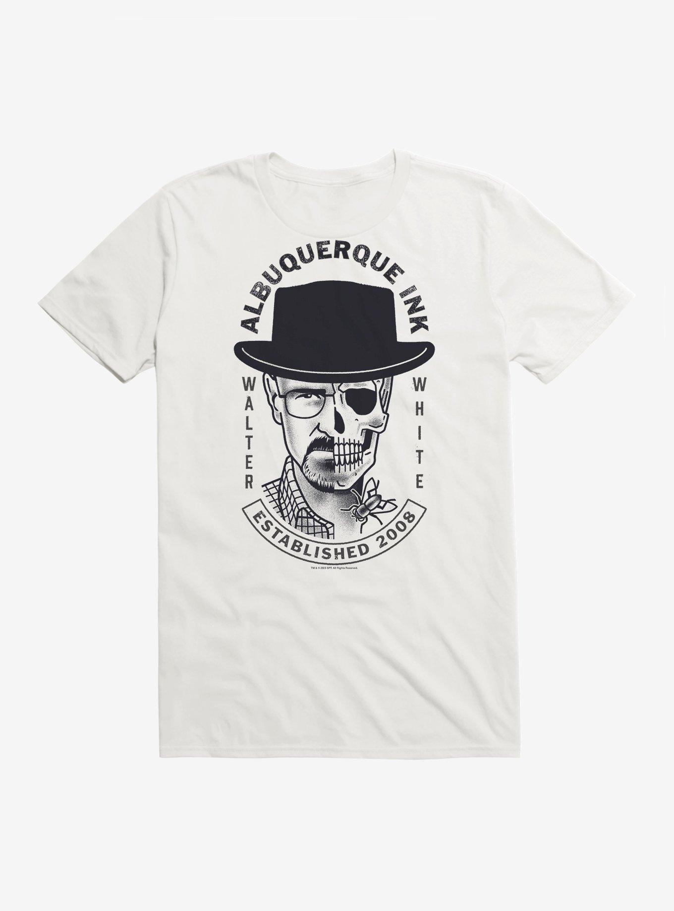 Breaking Bad Albuqerque Ink T-Shirt, WHITE, hi-res