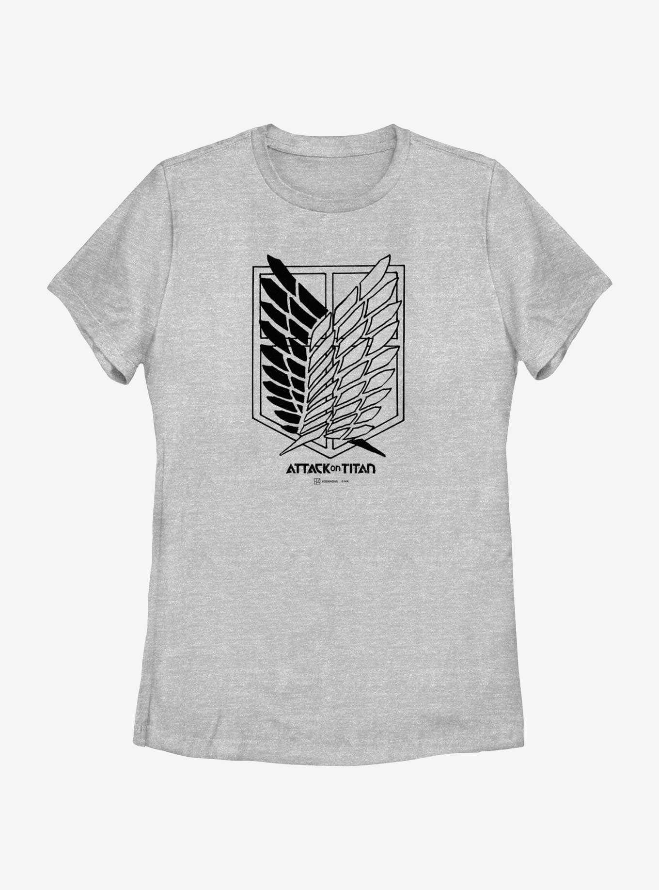 Attack on Titan Scout Regiment Logo Womens T-Shirt, , hi-res