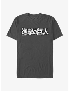 Attack on Titan Japanese Logo T-Shirt, , hi-res