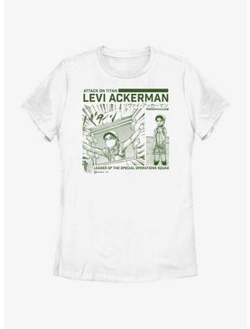 Attack on Titan Cleaning Levi Womens T-Shirt BoxLunch Web Exclusive, , hi-res