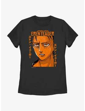 Attack on Titan Eren Yeager Portrait Womens T-Shirt, , hi-res