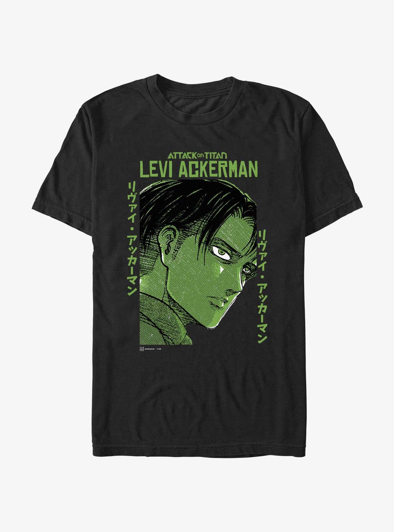 Attack on titan levi deals t shirt