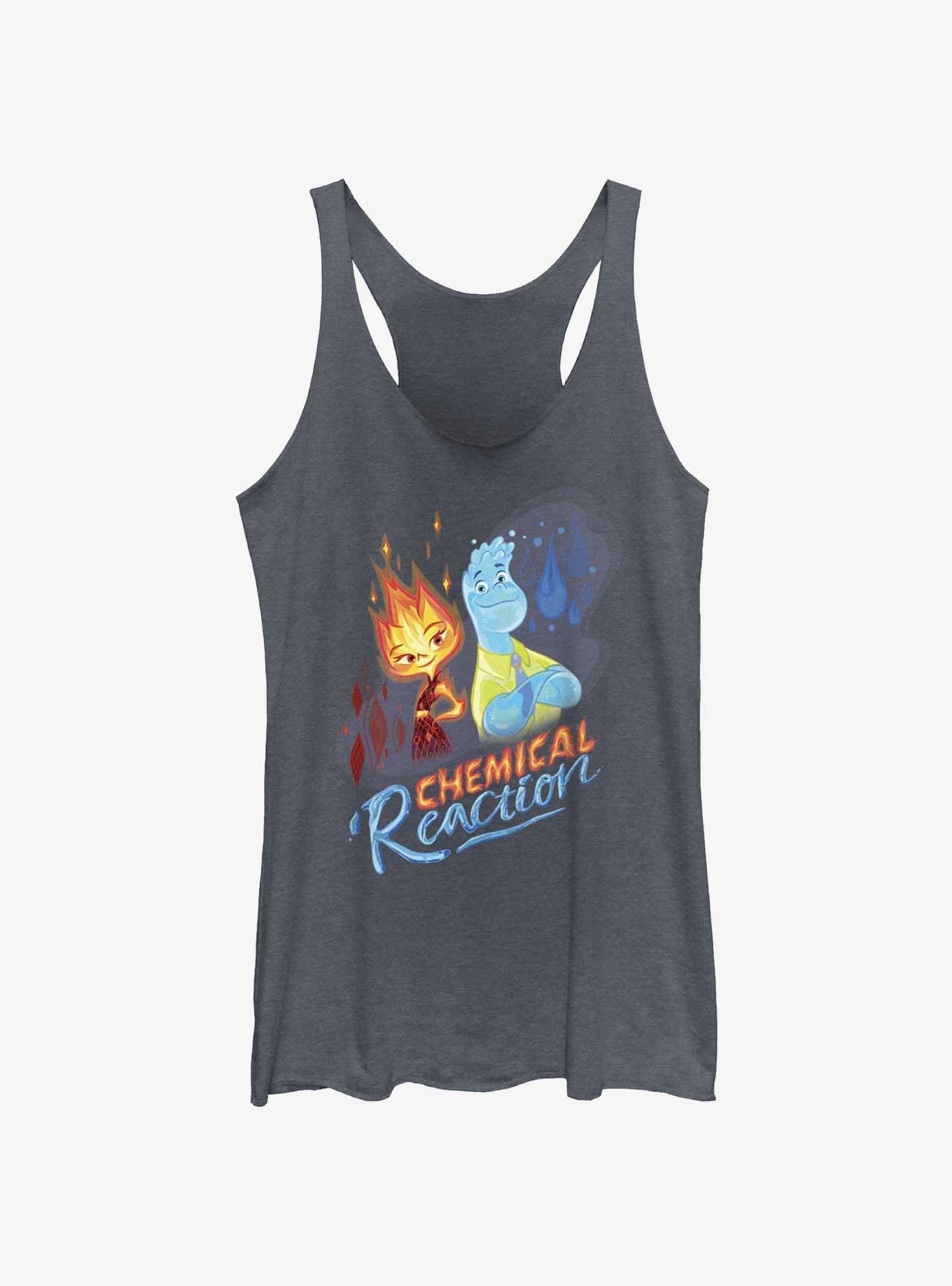 Disney Pixar Elemental Chemical Reaction Ember & Wade Womens Tank Top, , hi-res