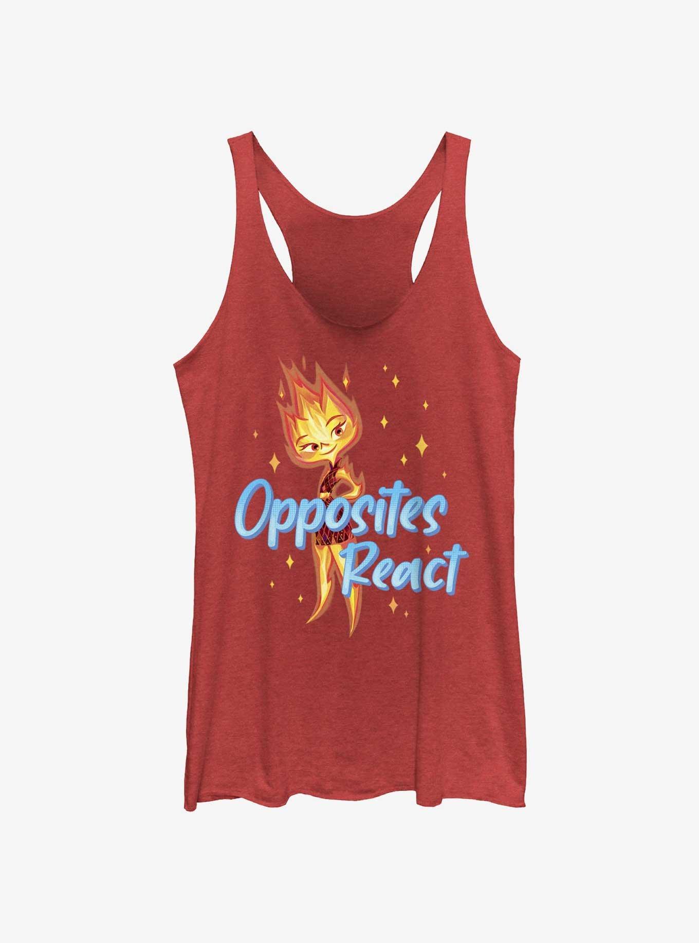 Disney Pixar Elemental Ember Opposite Womens Tank Top, , hi-res
