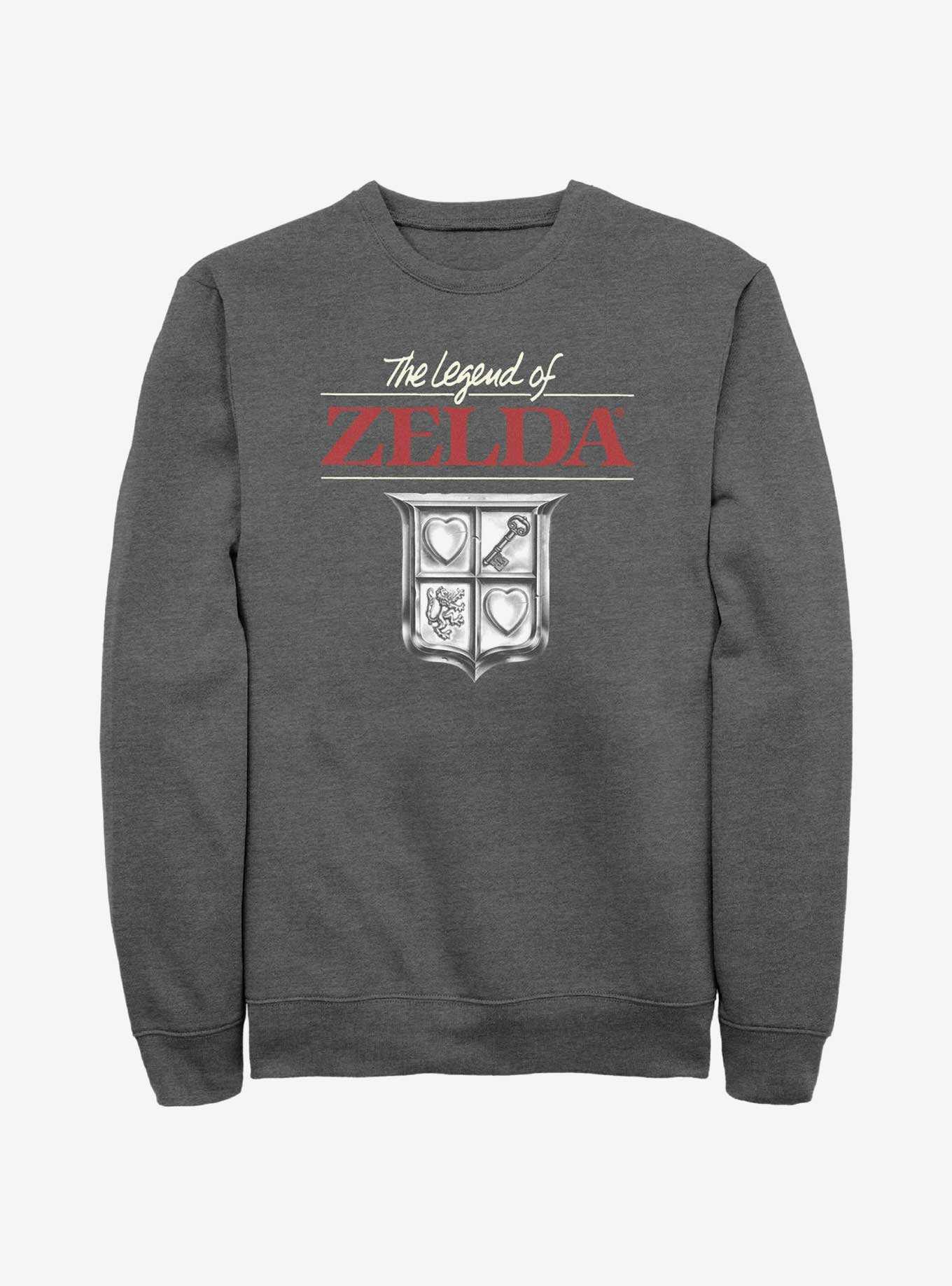 The Legend of Zelda Crest Sweatshirt, , hi-res