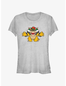 Nintendo Mario Just Bowser Girls T-Shirt, , hi-res