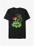The Simpsons Bart Wanted Dead or Alive Big & Tall T-Shirt, BLACK, hi-res