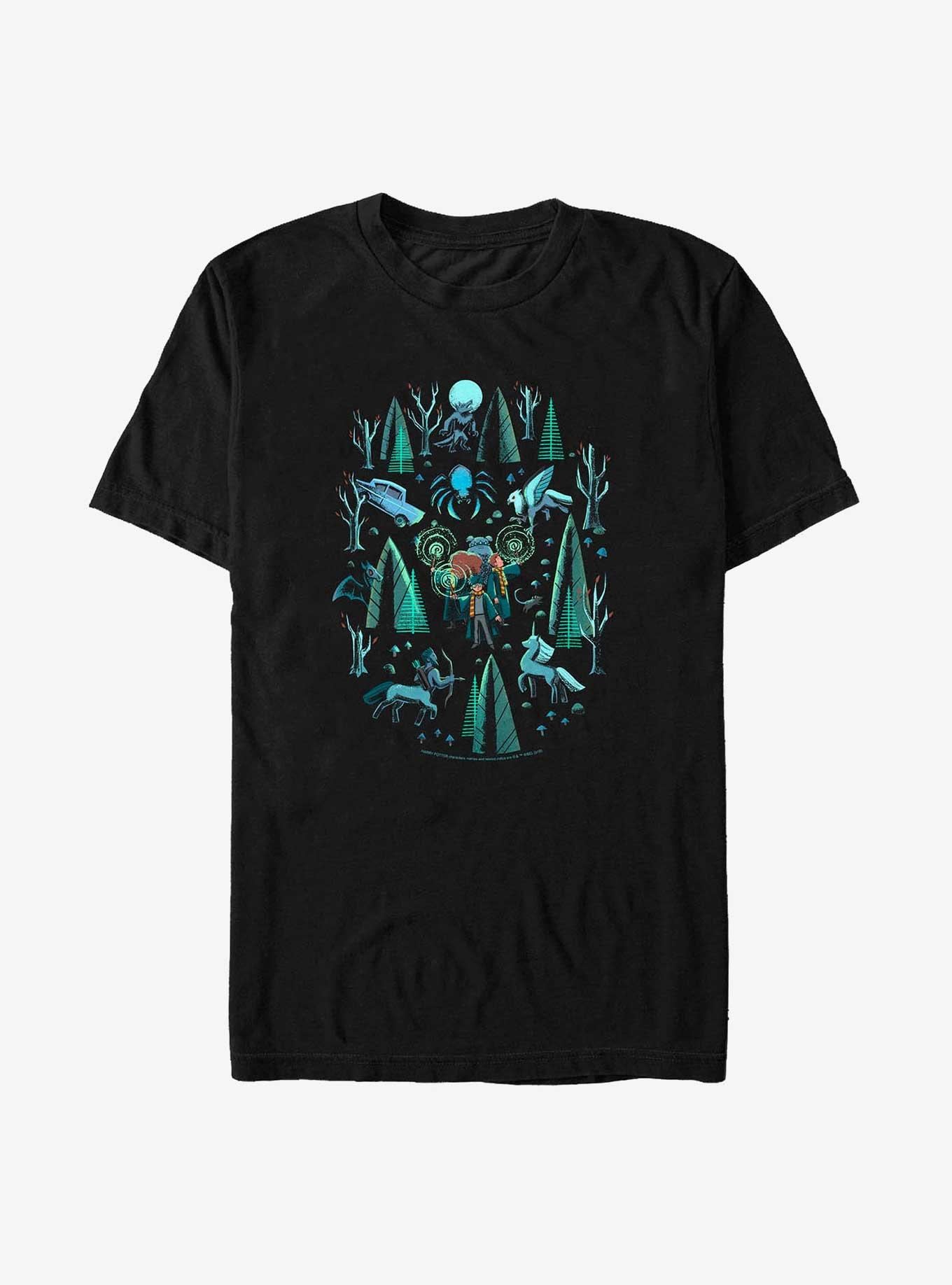 Harry Potter Forbidden Forest Big & Tall T-Shirt