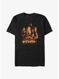 The Lord of the Rings Character Heads Big & Tall T-Shirt, BLACK, hi-res