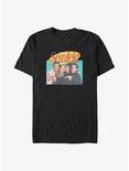 Seinfeld Group Hug Big & Tall T-Shirt, BLACK, hi-res