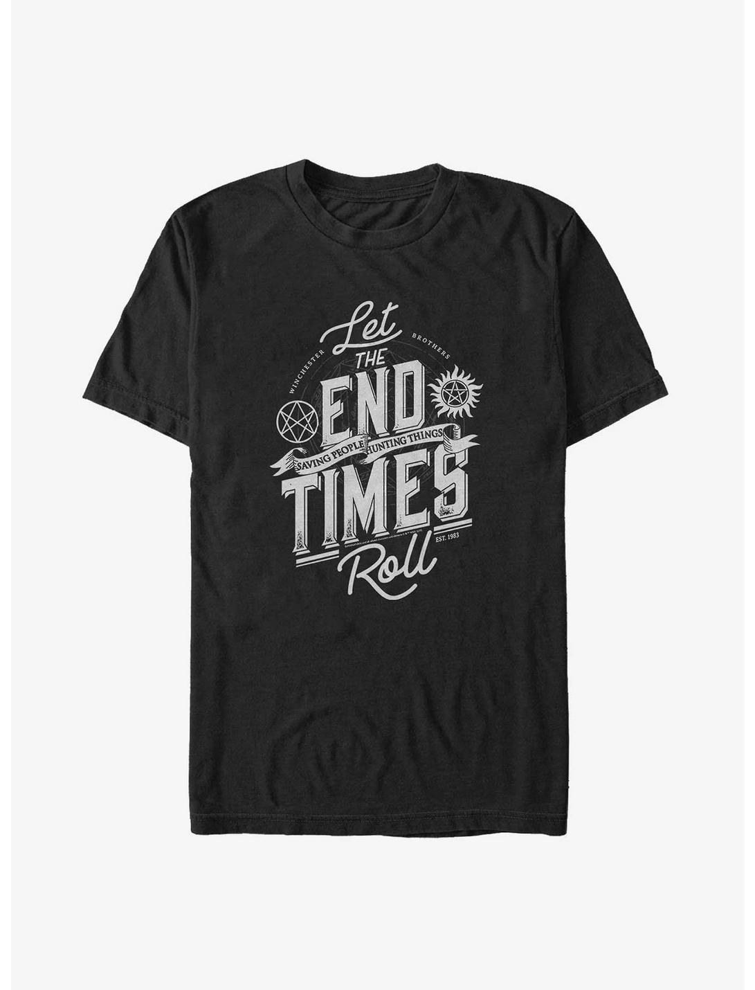 Supernatural End Times Big & Tall T-Shirt, BLACK, hi-res