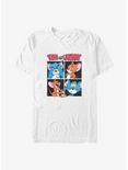 Tom & Jerry Face Time Big & Tall T-Shirt, WHITE, hi-res