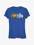 Disney Pixar Elemental Group Lineup Girls T-Shirt, ROYAL, hi-res