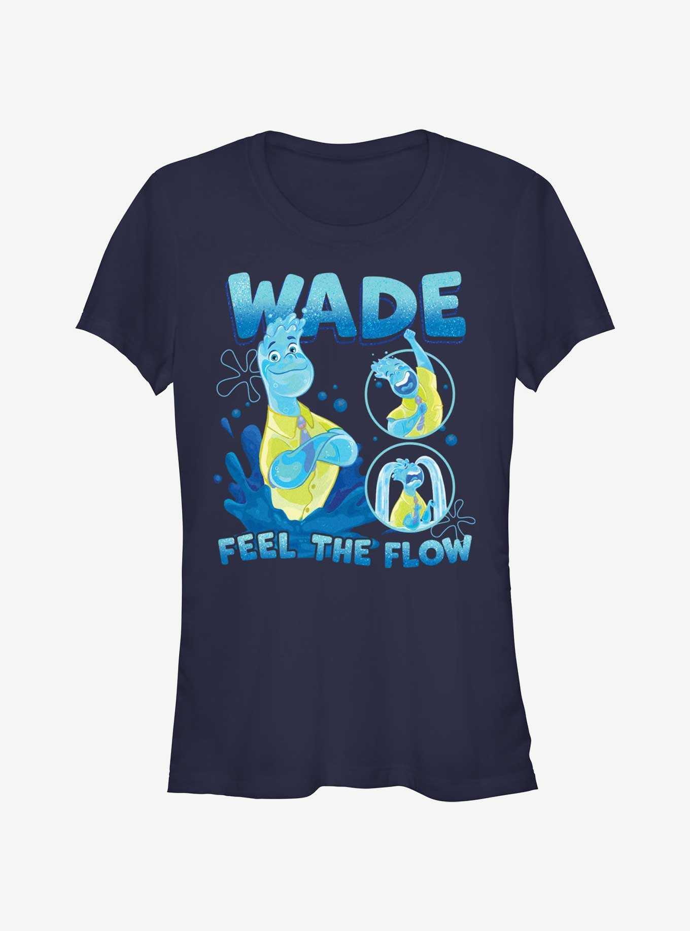Disney Pixar Elemental Wade Feel The Flow Girls T-Shirt, , hi-res