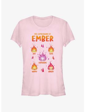 Disney Pixar Elemental Expressions Of Ember Girls T-Shirt, , hi-res