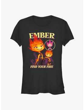 Disney Pixar Elemental Ember Find Your Fire Girls T-Shirt, , hi-res