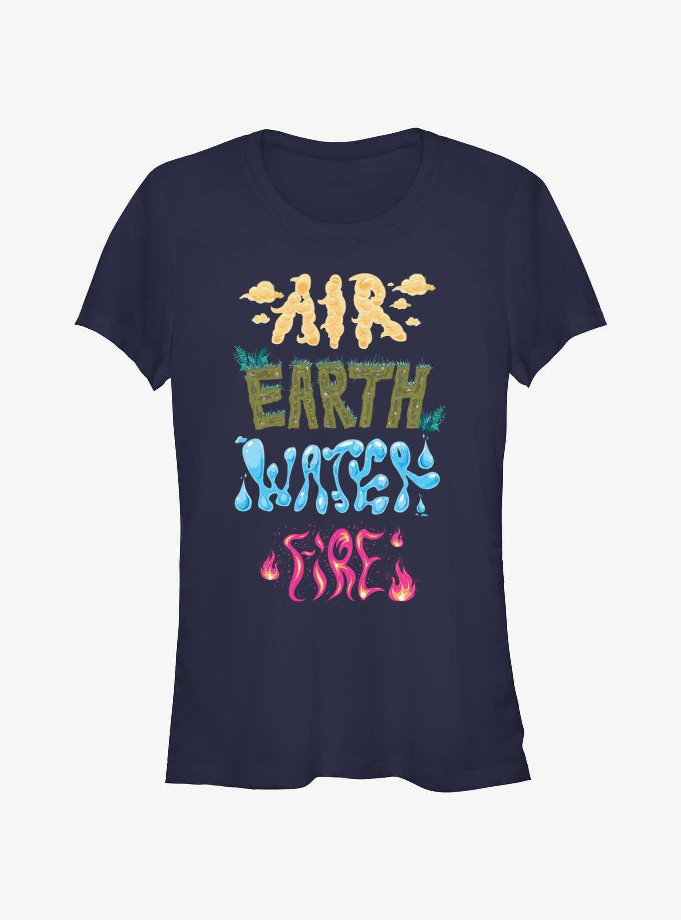 Disney Pixar Elemental Text Stack Girls T-Shirt, , hi-res