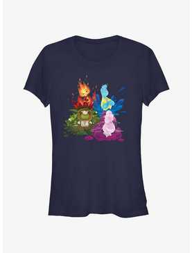Disney Pixar Elemental Ember Wade Fern & Gale Girls T-Shirt, , hi-res