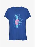 Disney Pixar Elemental Wade Water Element Girls T-Shirt, ROYAL, hi-res