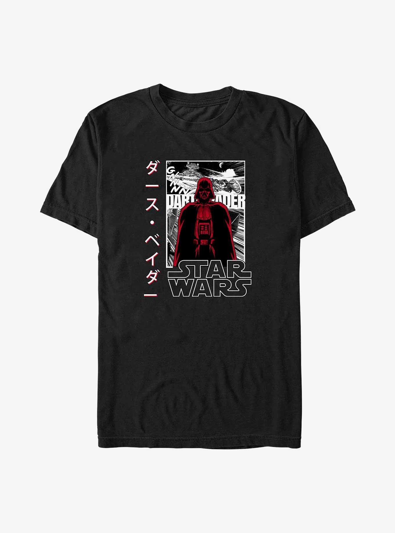 Star Wars Vader Infographic Big & Tall T-Shirt, , hi-res