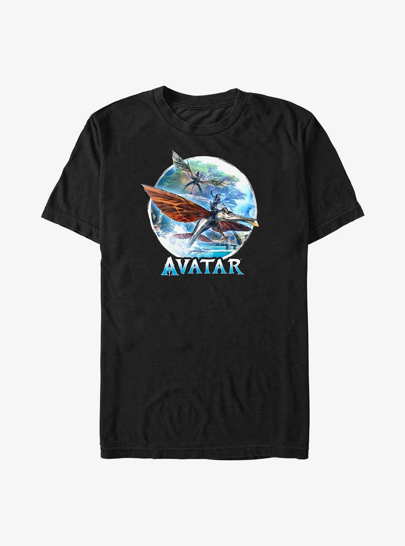 Avatar Banshee Flight Big & Tall T-Shirt, BLACK, hi-res