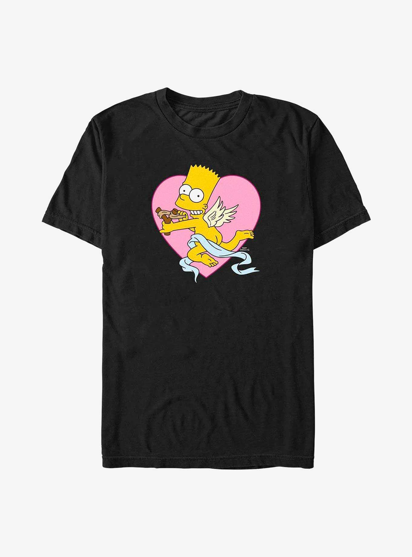 The Simpsons Cupid Bart Big & Tall T-Shirt, , hi-res