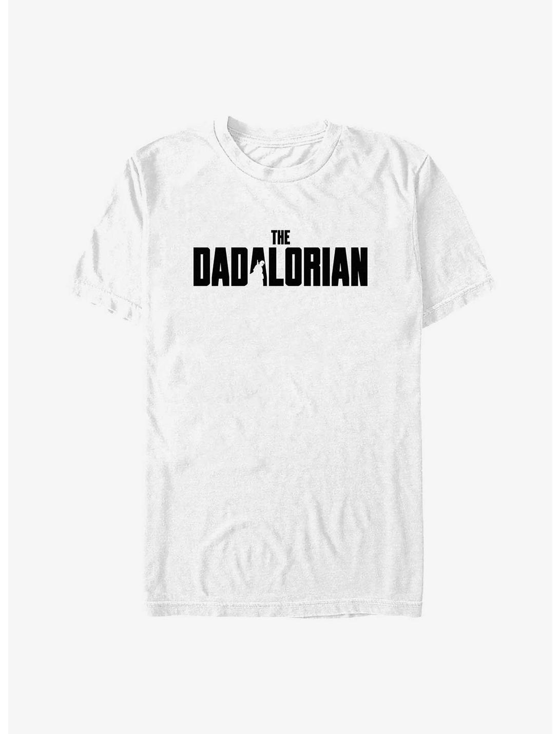 Star Wars The Mandalorian The Dadalorian Big & Tall T-Shirt, WHITE, hi-res