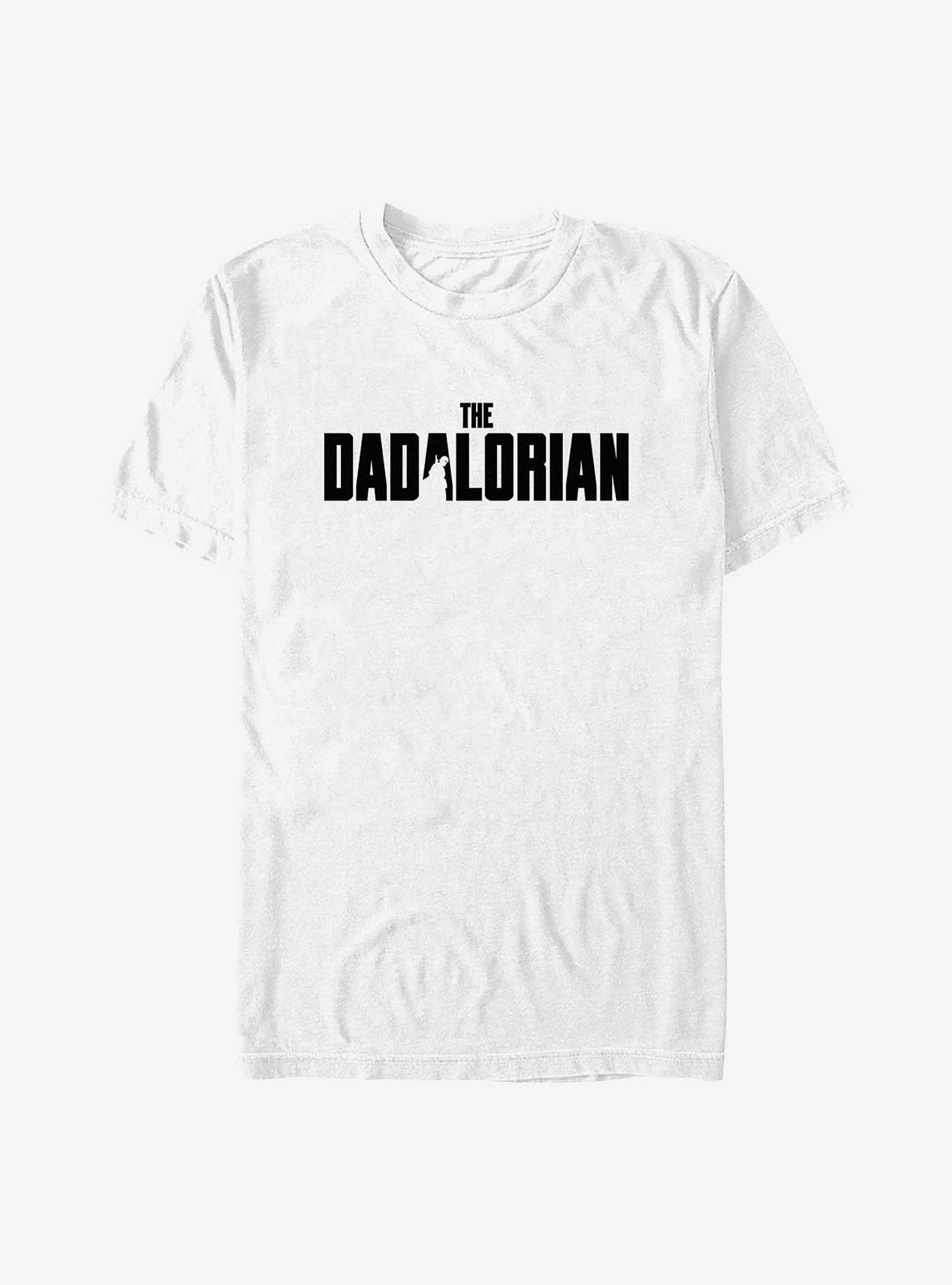 Star Wars The Mandalorian The Dadalorian Big & Tall T-Shirt, WHITE, hi-res