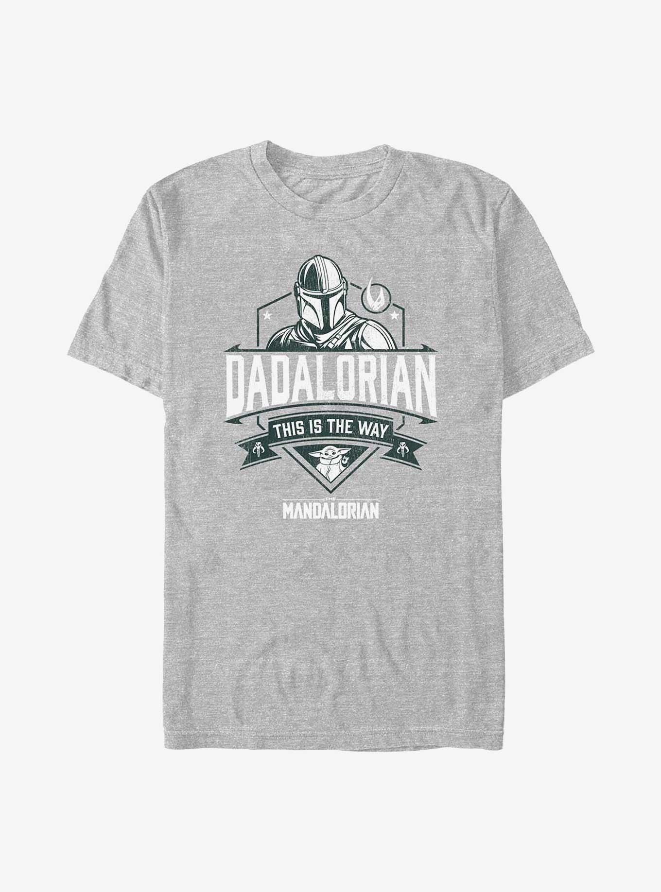 Star Wars The Mandalorian Dadalorian Crest Big & Tall T-Shirt, , hi-res