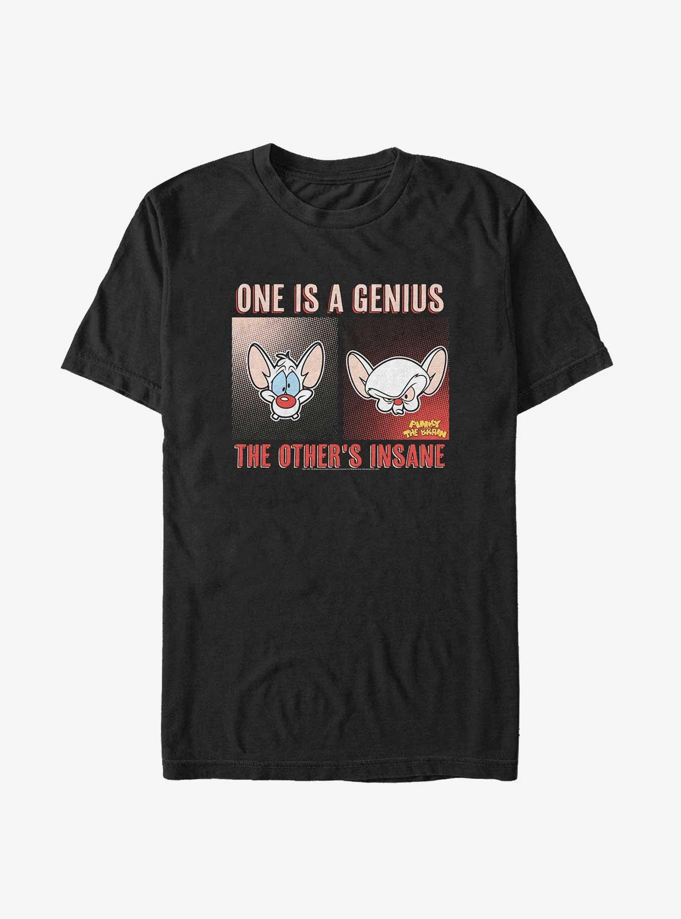 Pinky and the Brain Genius And Insane Big & Tall T-Shirt, , hi-res