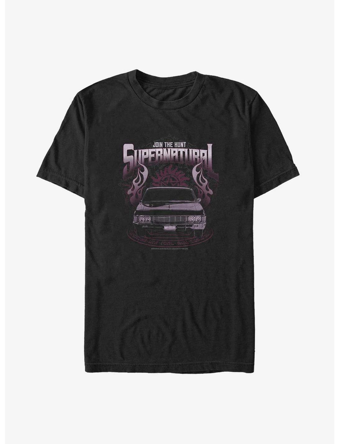 Supernatural Road Tour Big & Tall T-Shirt, BLACK, hi-res