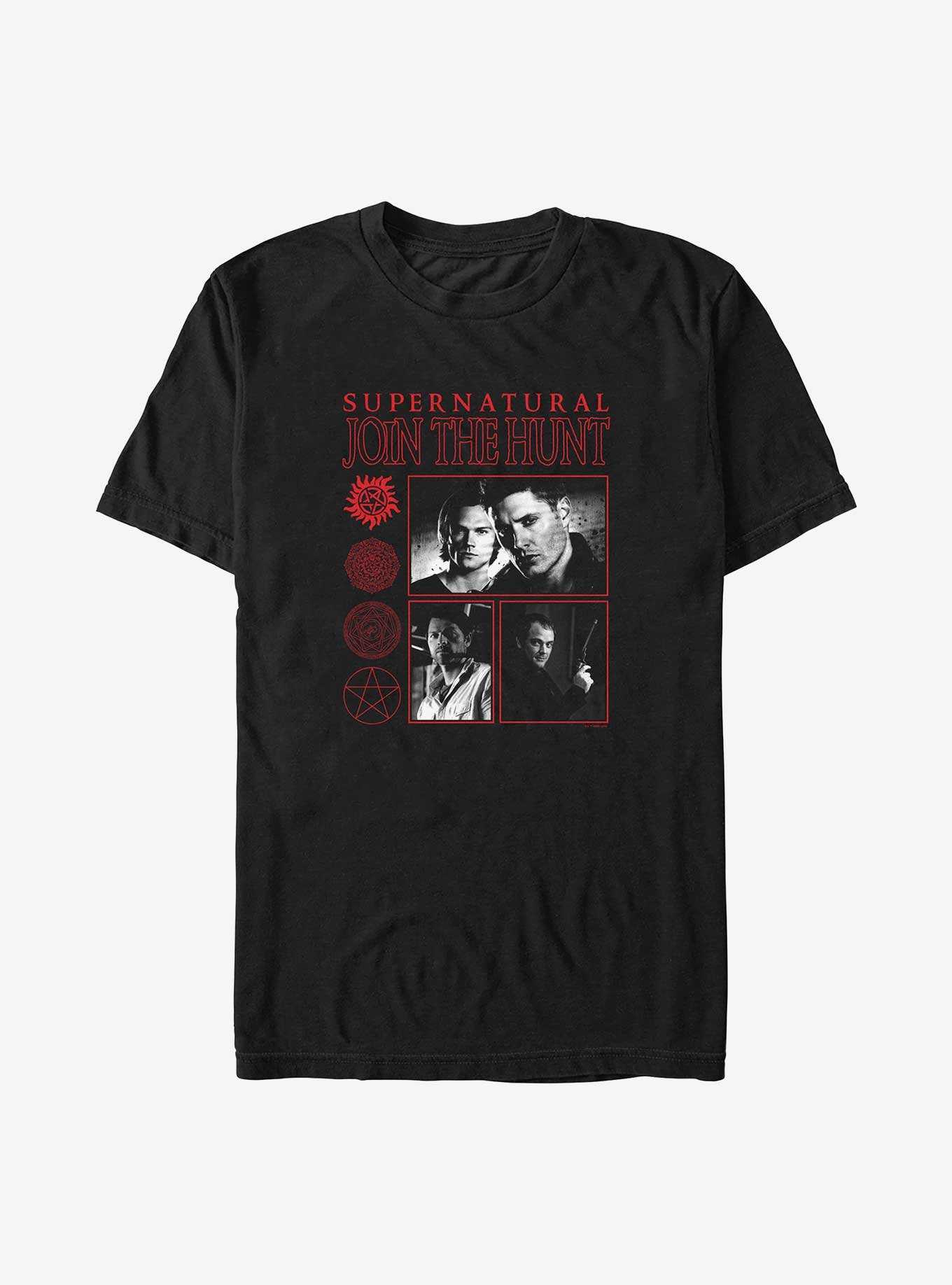 Supernatural Join The Hunt Big & Tall T-Shirt, , hi-res