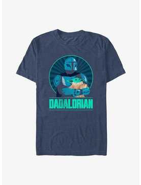 Star Wars The Mandalorian Dadalorian Badge Big & Tall T-Shirt, , hi-res