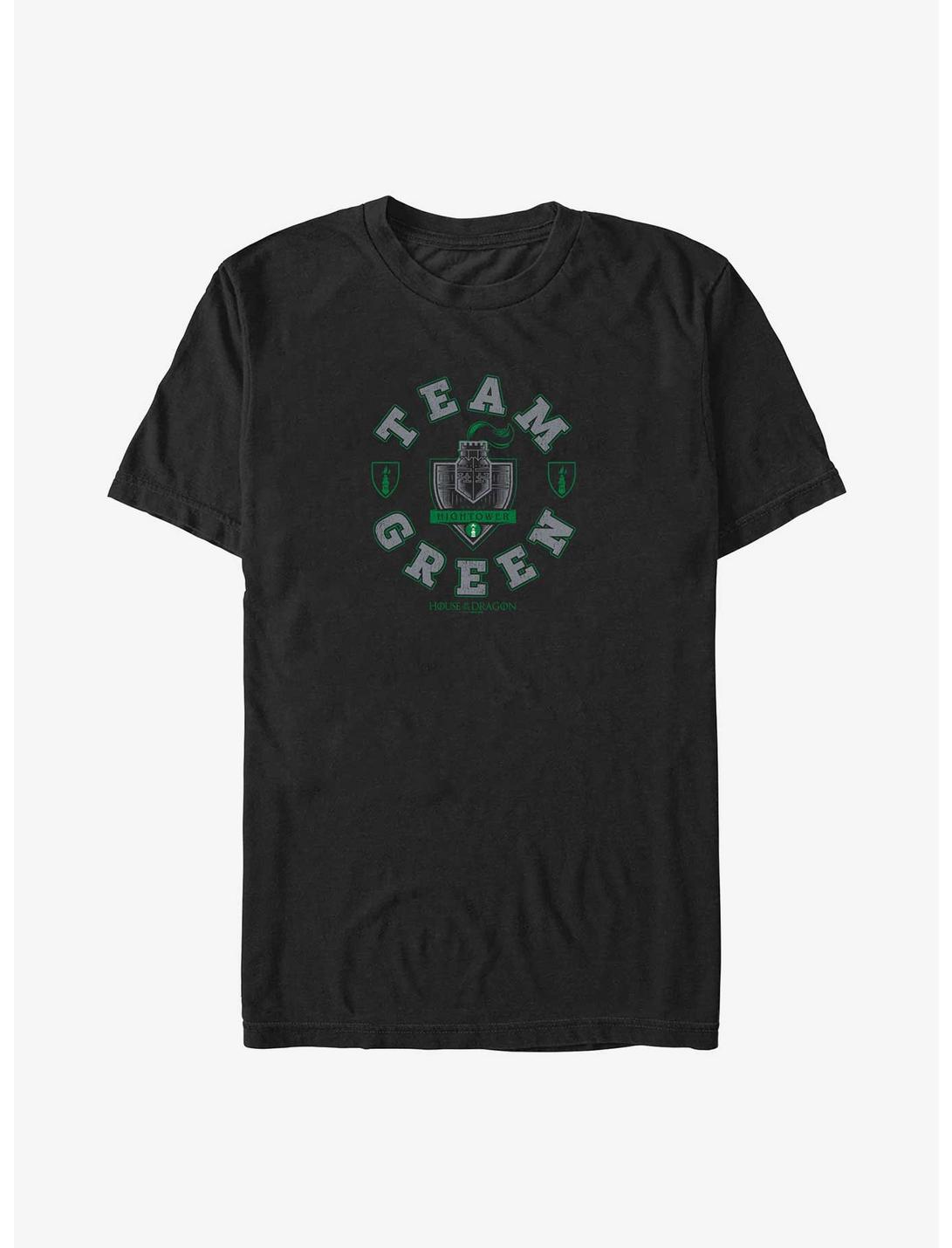 House of the Dragon Team Green Big & Tall T-Shirt, BLACK, hi-res