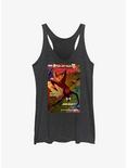 Marvel Spider-Man: Across The Spiderverse Comic Cover Womens Tank Top, BLK HTR, hi-res