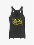 Marvel Spider-Man: Across The Spiderverse Spider-Punk Icon Womens Tank Top, BLK HTR, hi-res