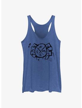 Marvel Spider-Man: Across The Spiderverse Spider-Punk Logo Womens Tank Top, , hi-res