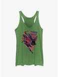 Marvel Spider-Man: Across The Spiderverse Trio Badge Womens Tank Top, ENVY, hi-res
