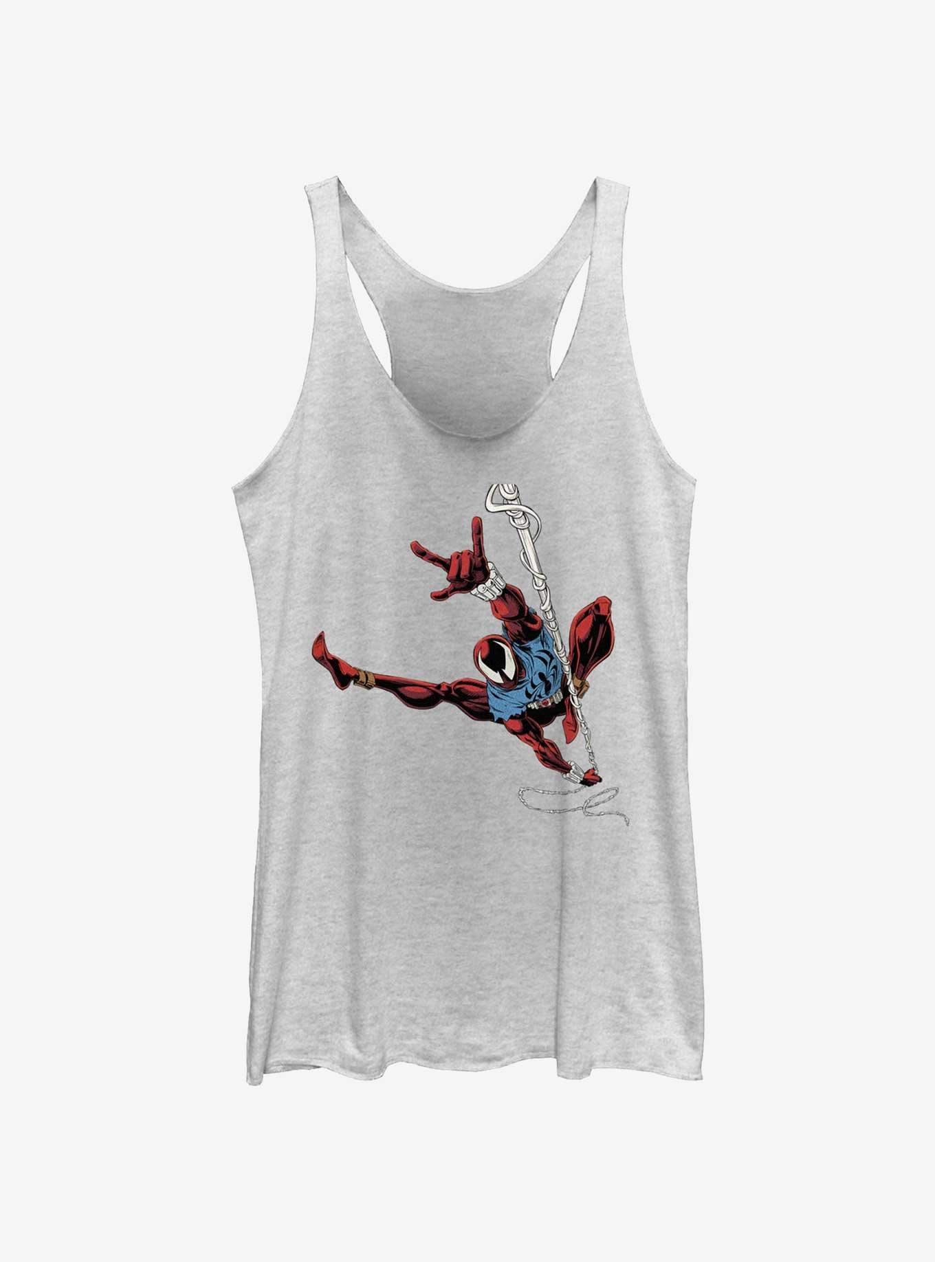Marvel Spider-Man: Across The Spiderverse Spider Scarlet Pose Womens Tank Top, , hi-res