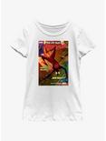 Marvel Spider-Man: Across The Spiderverse Comic Cover Youth Girls T-Shirt, WHITE, hi-res