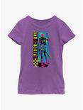 Marvel Spider-Man: Across The Spiderverse Spider-Punk Poster Youth Girls T-Shirt, PURPLE BERRY, hi-res