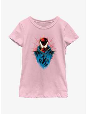 Marvel Spider-Man: Across The Spiderverse Scarlet Spider Head Youth Girls T-Shirt, , hi-res