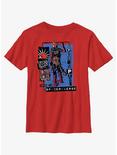 Marvel Spider-Man: Across The Spiderverse Punk Power Spider-Punk Youth T-Shirt, RED, hi-res