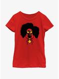 Marvel Spider-Man: Across The Spiderverse Jessica Drew Portrait Youth Girls T-Shirt, RED, hi-res