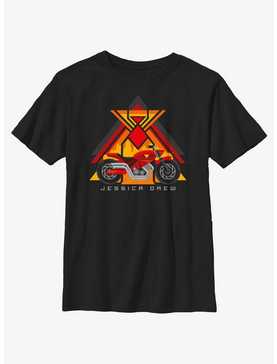 Marvel Spider-Man: Across The Spiderverse Jessica Drew Motorbike Youth T-Shirt, , hi-res