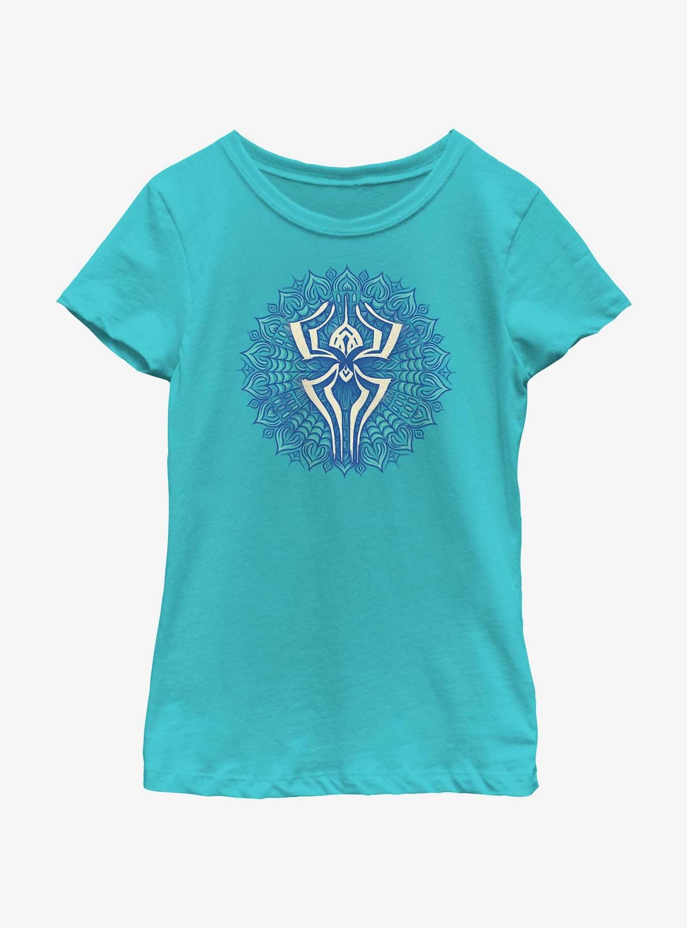 Marvel Spider-Man: Across The Spiderverse Pavitr Mandala Web Youth Girls T-Shirt, , hi-res