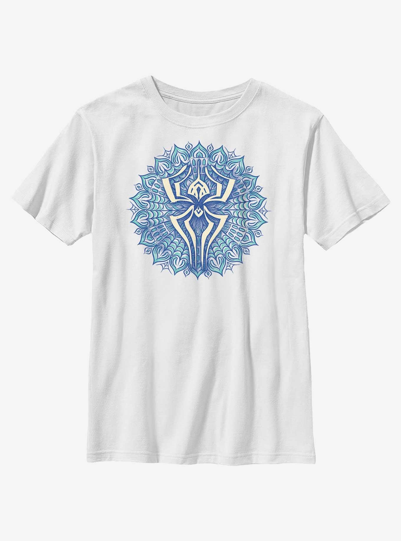 Marvel Spider-Man: Across The Spiderverse Pavitr Mandala Web Youth T-Shirt, , hi-res