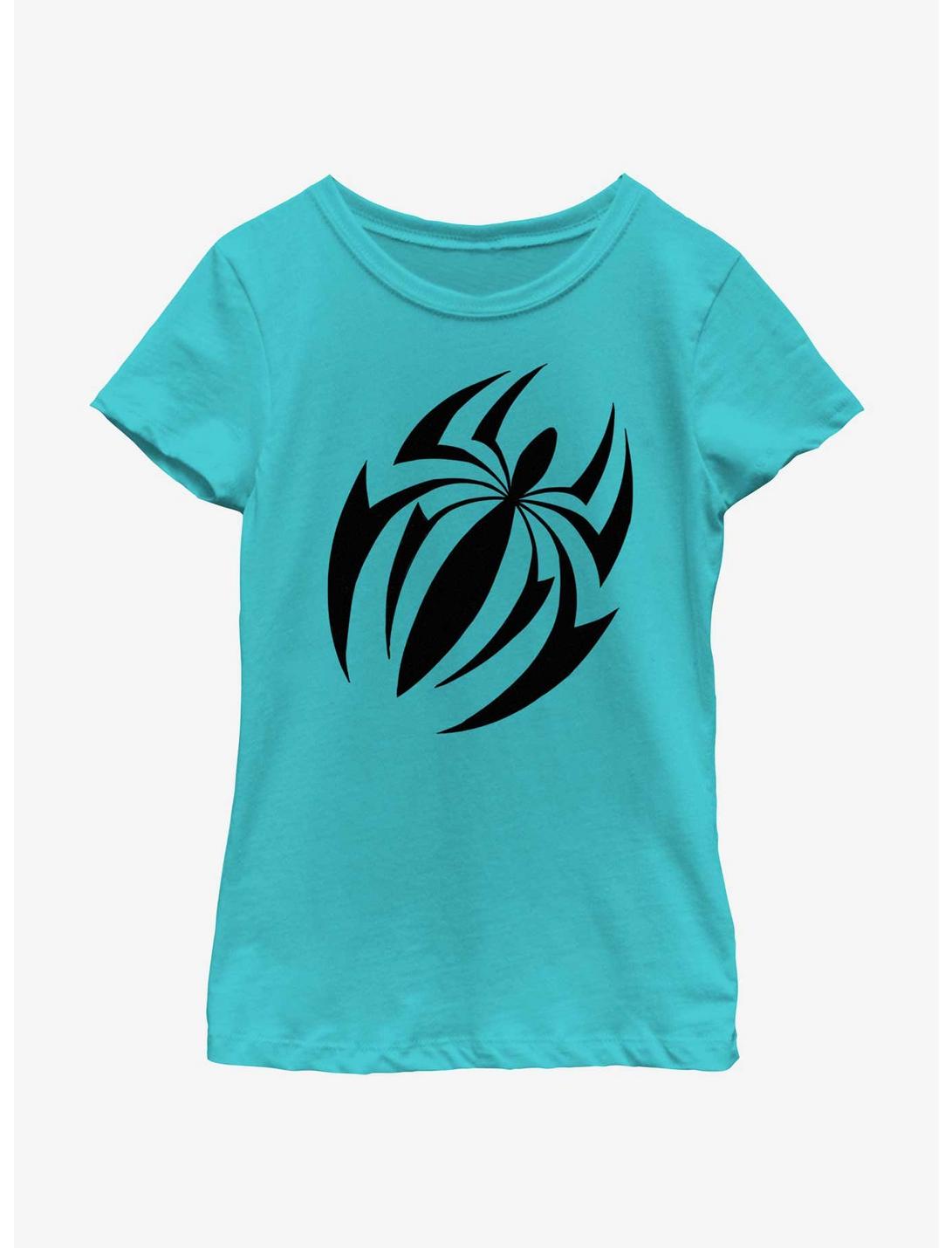 Marvel Spider-Man: Across The Spiderverse Scarlet Spider Icon Youth Girls T-Shirt, TAHI BLUE, hi-res