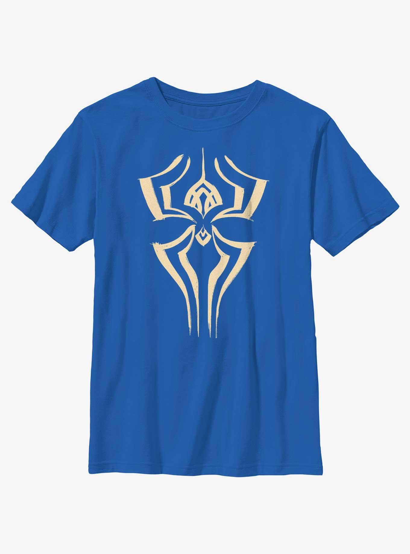 Marvel Spider-Man: Across The Spiderverse Pavit Spider-Man India Icon Youth T-Shirt, ROYAL, hi-res