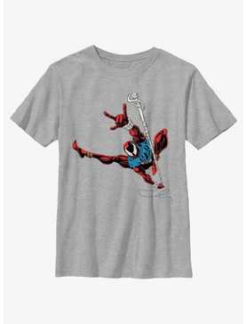 Marvel Spider-Man: Across The Spiderverse Spider Scarlet Pose Youth T-Shirt, , hi-res